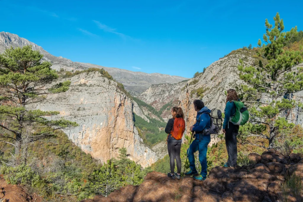 Clue de Péouré au coeur de l'UNESCO Géoparc de Haute Provence