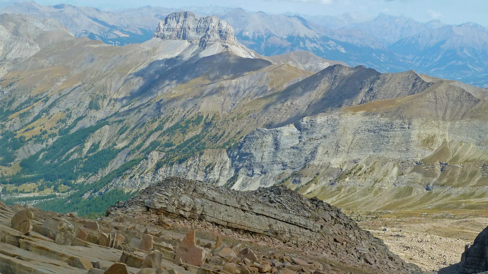 Au sommet de l’Estrop