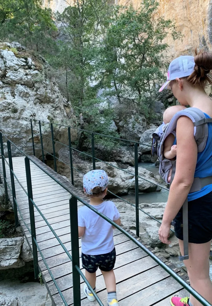 Gorges de Trévans randonnée en famille