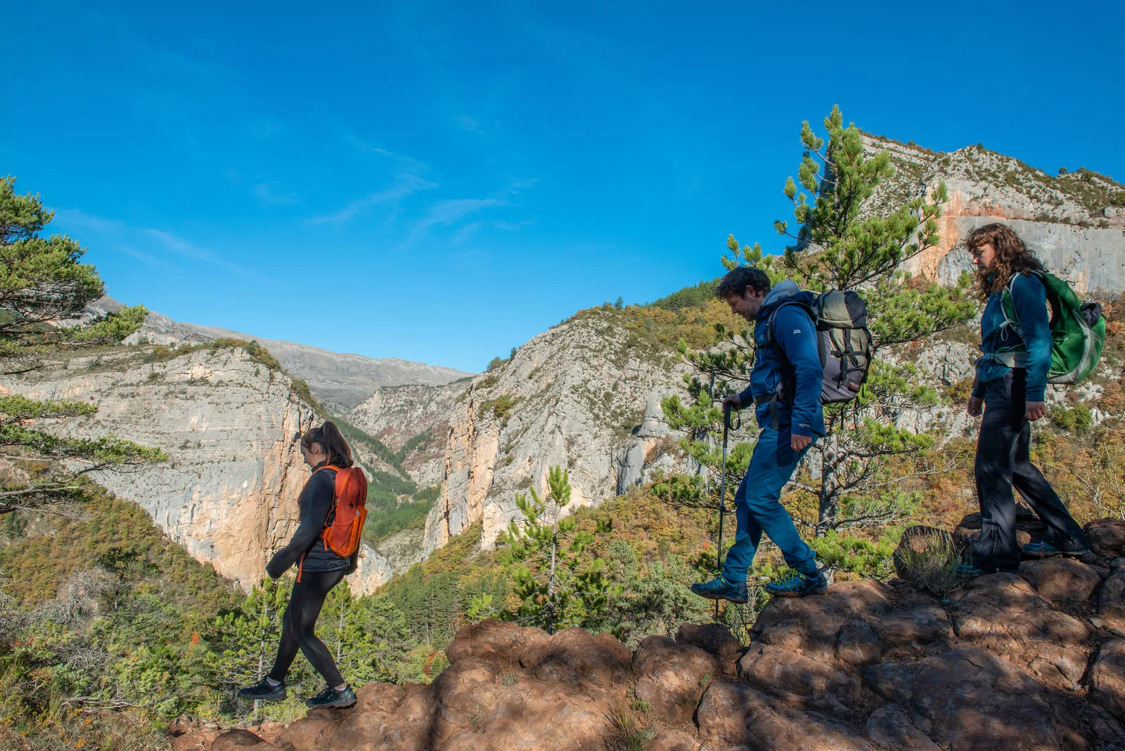 Wandern im alten Esclangon