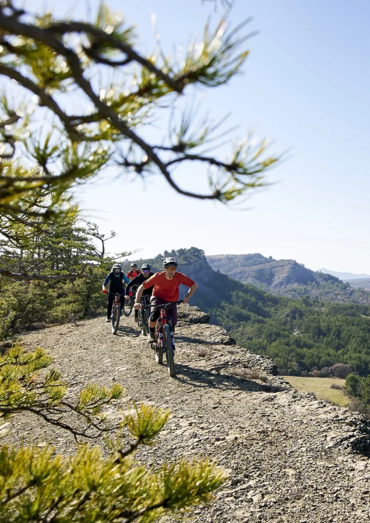 Mountainbiken im Val de Durance