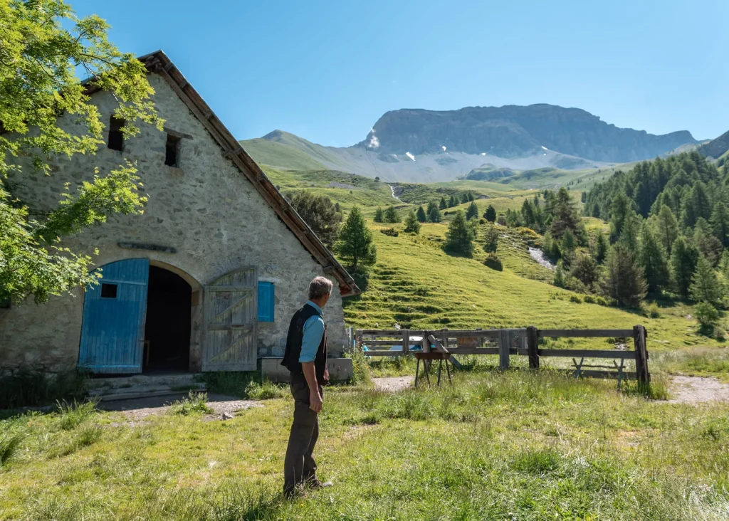 Die Maultierhütte in Seyne les Alpes