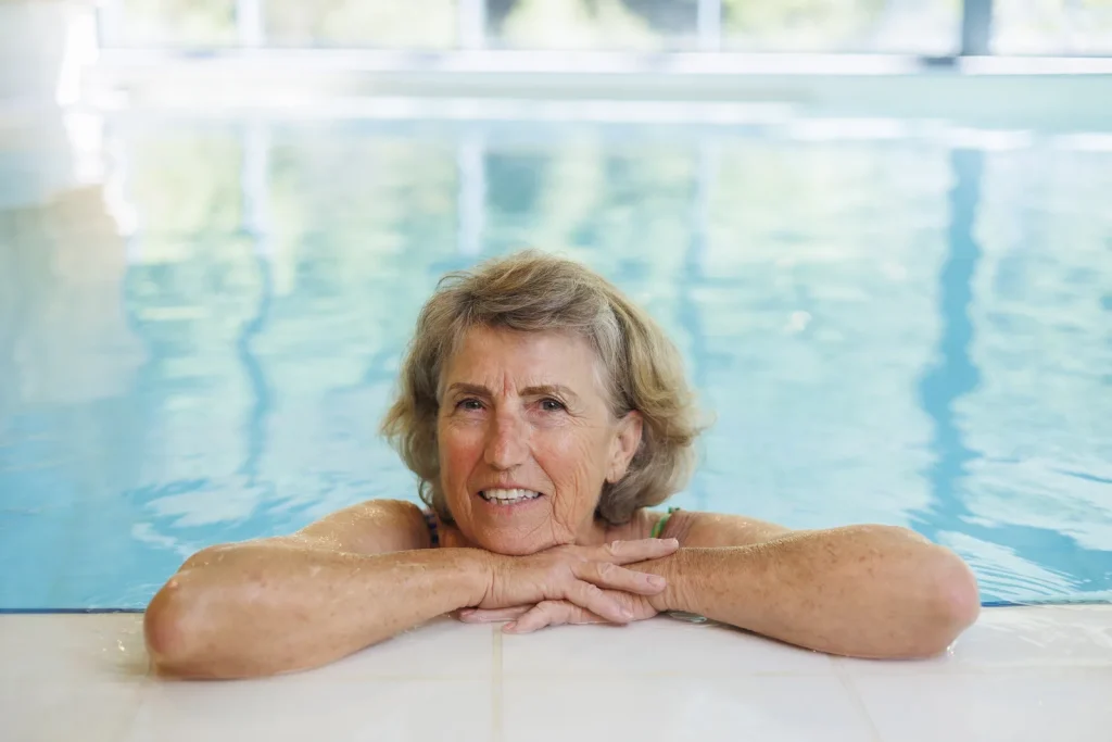 Thermal swimming pool in Digne les Bains