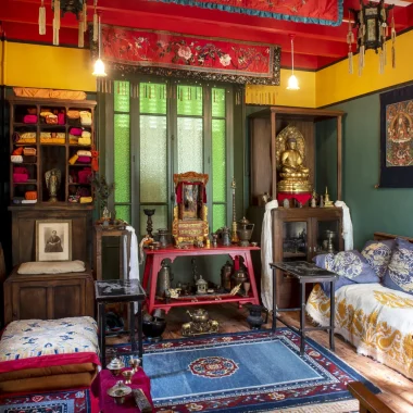 Alexandra David Neel's Home Meditation Room