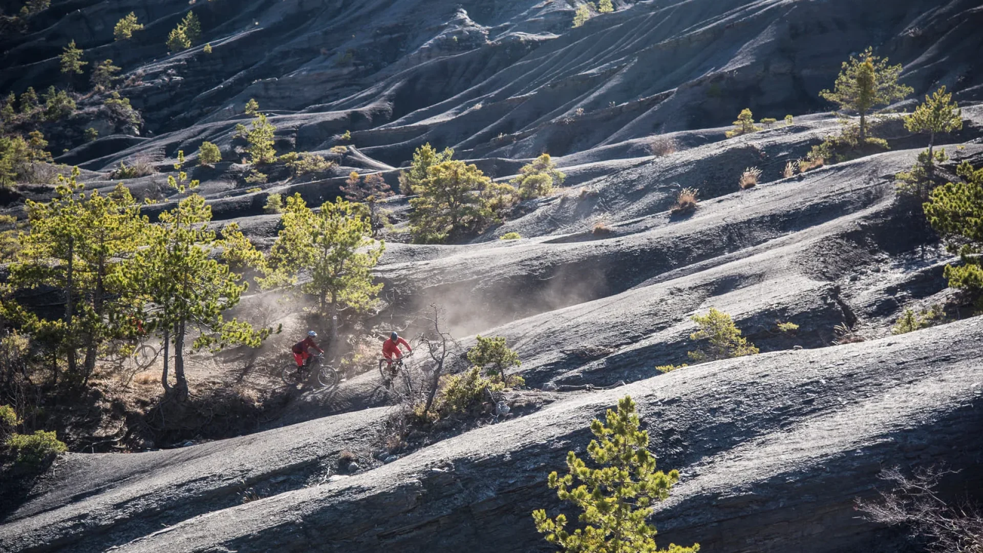 Les terres noires en VTT