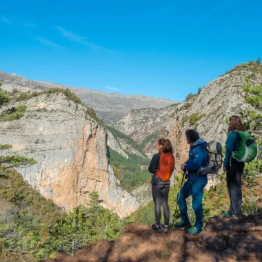 Clue de Péouré au coeur de l'UNESCO Géoparc de Haute Provence