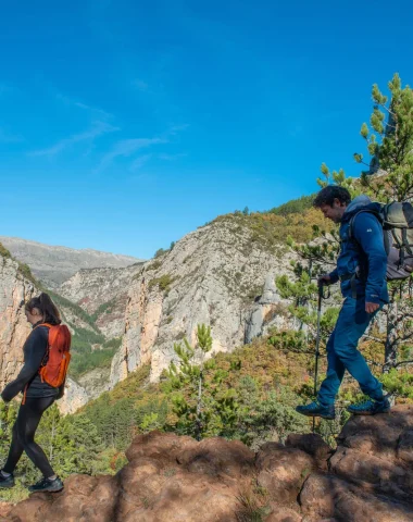 Wandern im alten Esclangon