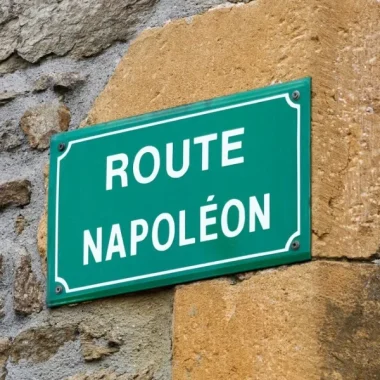 Route Napoleon sign