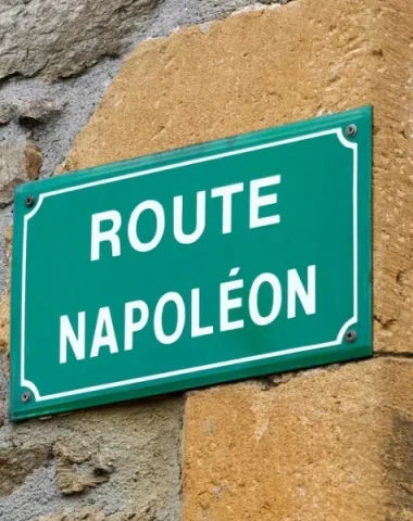 Route Napoleon sign