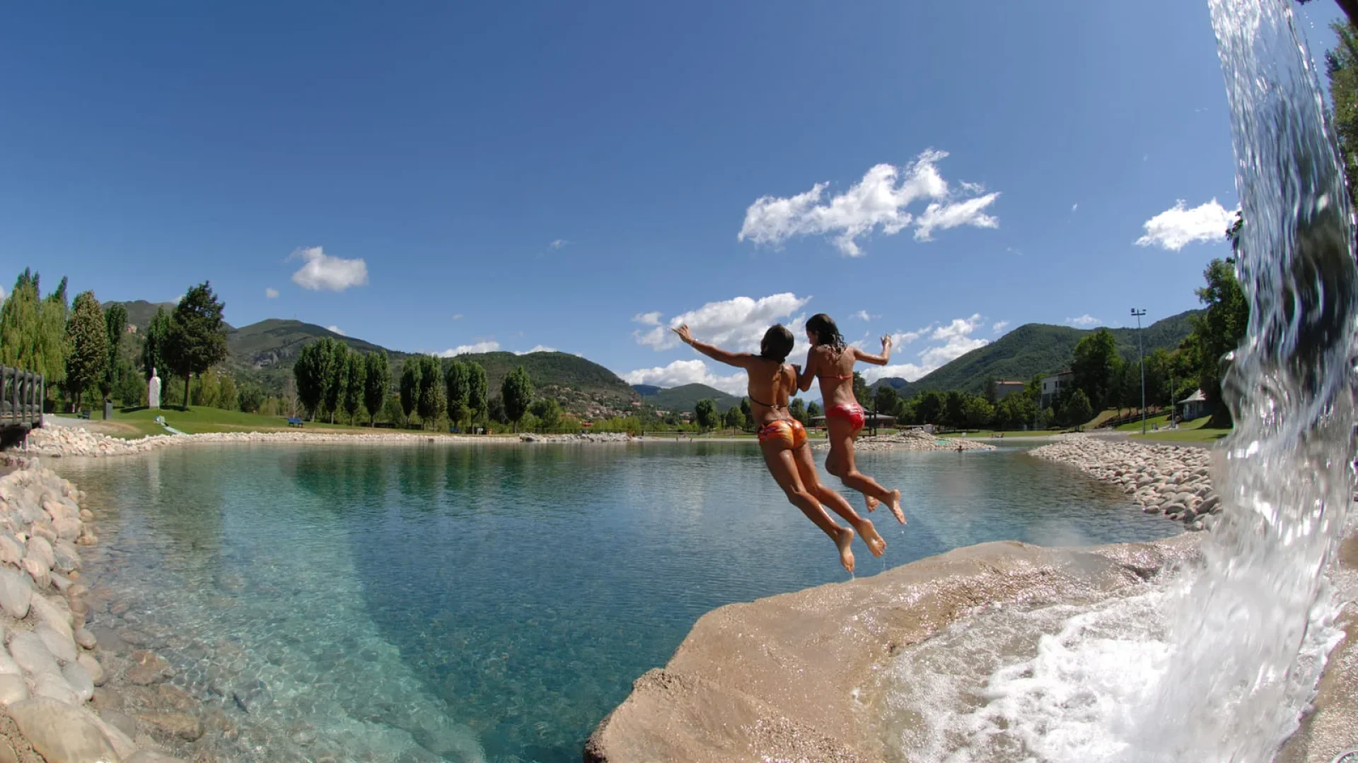 Plan d'eau des Ferréols à Digne les Bains