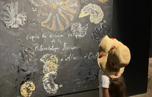 Imaginaire géologique Geaorges Autard au Musée Promenade à Digne les Bains
