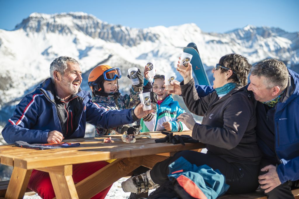 Terrasse Chalet du grand Puy