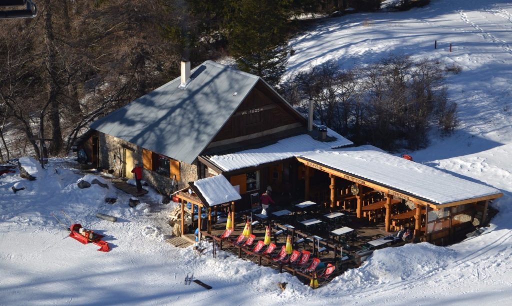 Restaurant d'altitude à la station de Montclar