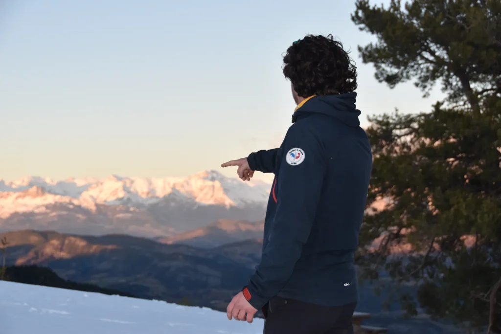 Randonnée accompagnée au coucher du soleil au Fanget