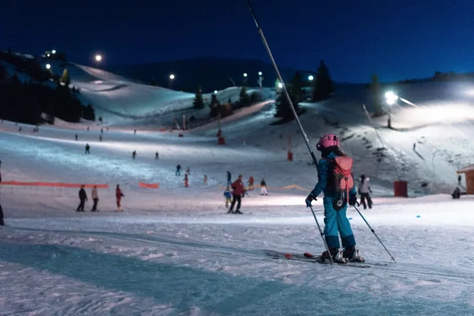Ski de nuit à Chabanon